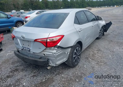 2019 Toyota Corolla Le из США, поврежденный, VIN 2T1BURHE5KC175824